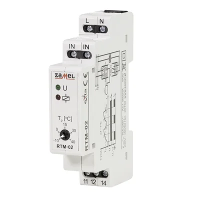 Regulator temperatury -10‑40 °C bez sondy 230 V AC