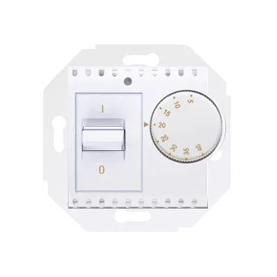 Regulátor teploty s vnitřním čidlem (modulem) 16A 230V bílý