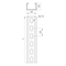 Reinforced C-profile, CWC40H35/3