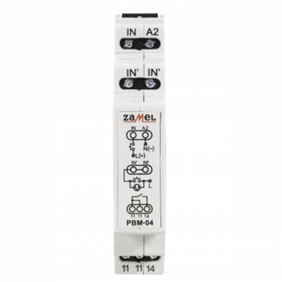 Relais bistable sans potentiel 12-230V AC/DC TYPE : PBM-04/U