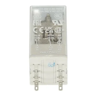 Relais CR-M024DC2, A1-A2=24V DC, 2 c/o contacts 250V/12A
