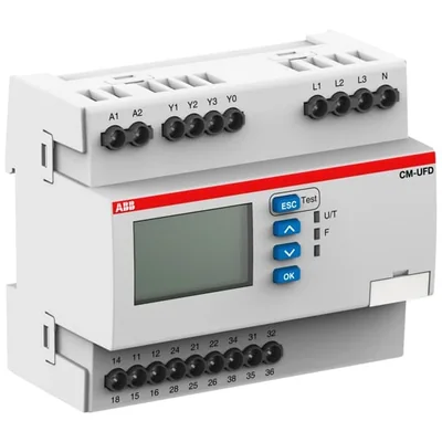 Relais de surveillance de l'alimentation secteur CM-UFD.M33 3c/oLL= 0-550 VCALN=0-317 VCA
