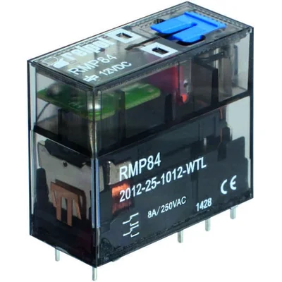 Relais électromagnétique miniature 2P 8A 48V CC RMP84-2012-25-1048-WTL