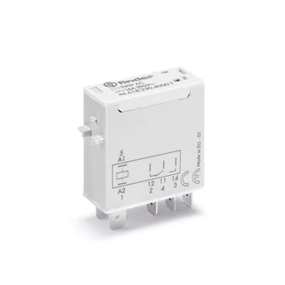 Relais industriel miniature 1P ; 16 A ; 230 V CA ; version traction