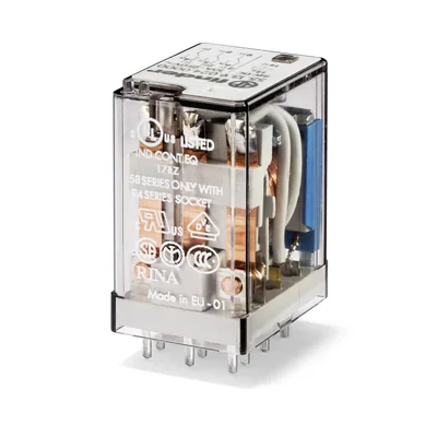 Relais industriel miniature triphasé ; 10 A ; 24 V CC, 55.13.9.024.0000