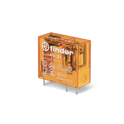 Relais miniature 1 P ; 10 A ; 230 V CA, 40.31.8.230.0000