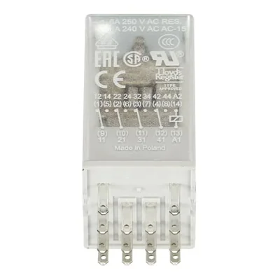 Relay CR-M024AC4 4c/o A1-A2=24VAC 250V/6A