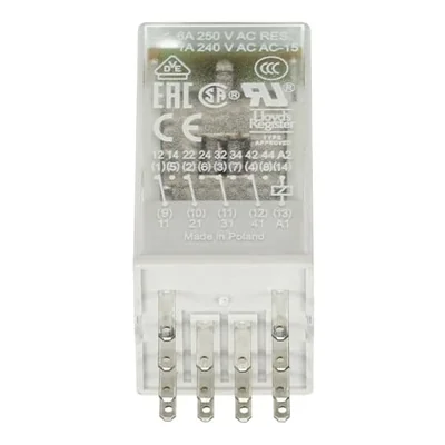 Relay CR-M024DC4LG 4c/o A1-A2=24VDC gold-plated contacts