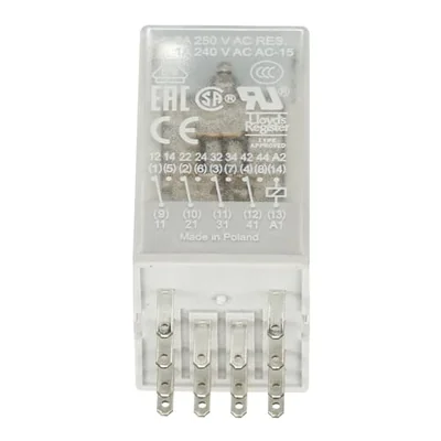 Relay CR-M230AC4 4c/o A1-A2=230VAC 250V/6A