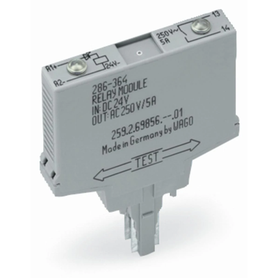 Relay module 10mm 24V DC 1out