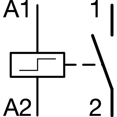 Relé biestable 8VAC 1NO 16A