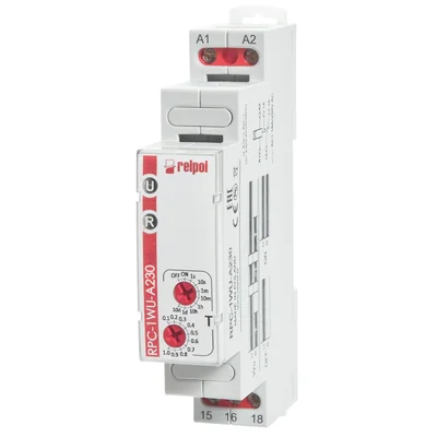Реле часу 230V AC 1P AgSnO2 16A / 250V AC