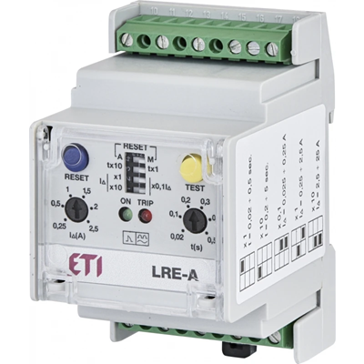 Relé de corriente residual LRE-A 110-230-380V