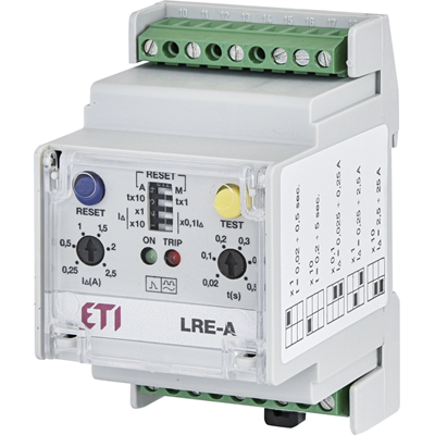 Relé de corriente residual LRE-A 110-230-380V