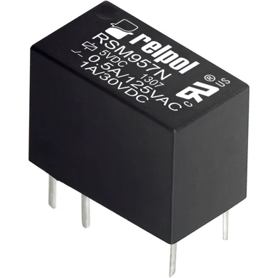 Relé de señalización RSM957N-0111-85-S024 1P 24 V CC bobina sensible 0,5 A / 125 V CA