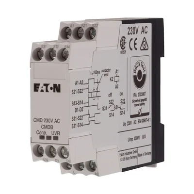 Relé de supervisión de contactor, 220-240 VCA CMD(220-240 VCA)