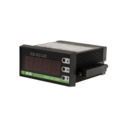 Relé de tensión CA para montaje en panel con Modbus RTU, medición de tensión 0÷400V CA