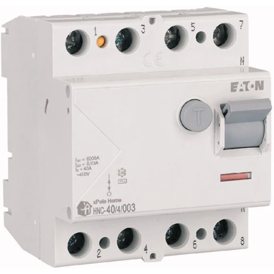 Реле диференційне 4Р 40A 30mA AC 6kA