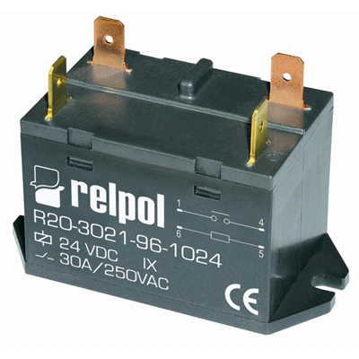 Relé electromagnético, industrial - pequeño, en carcasa R20-3021-96-1024