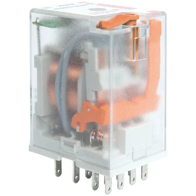 Relé industrial R4N-2014-23-1024-WTL 4P 24 V CC 6 A / 250 V CA