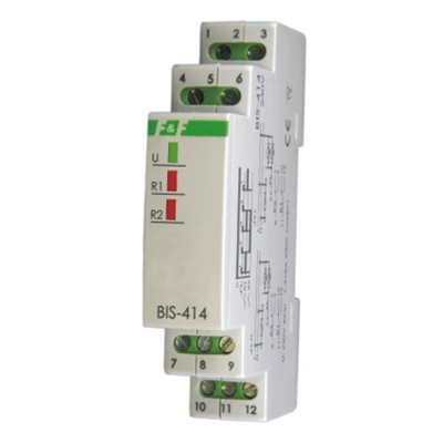 Relè sequenziale bistabile Su guida DIN TH-35 con relè di spunto 160A/20ms 24V