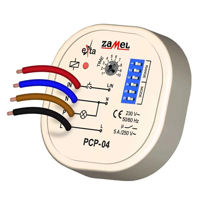 Relè temporizzato 230V AC TIPO: PCP-04