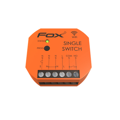 Relé Wi-Fi monocanal 230 V INTERRUPTOR ÚNICO