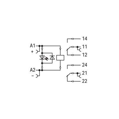 Reléový modul DC 12V, šedý 788-311