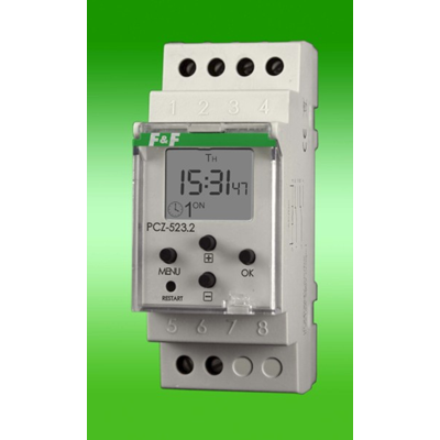 Reloj de control programable - impulso PCZ-523