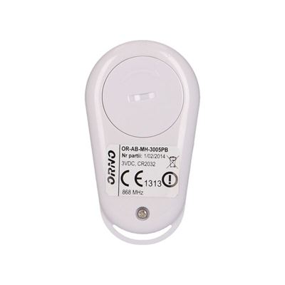 Remote control for alarm MH white-silver