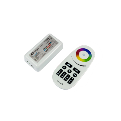 Remote controller + receiver for RGBW LED strips max 10A 1 channel max 6A