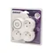 Repartidor 3x2P+Z con interruptor iluminado blanco