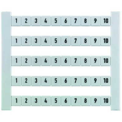 Repère de connecteur horizontal DEK 5 GW PE