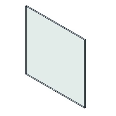 Replacement glass for the fire protection cabinet PPOŻ-5701\P01