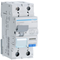 Residual current circuit breaker with overcurrent. C/6kA,16A,300mA,2pole type A
