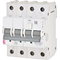 Residual current circuit breaker with overcurrent element KZS-4M B 16/0.03A, A