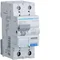 Residual current circuit breaker with overcurrent. W/6kA 25A 30mA 2pole AC type