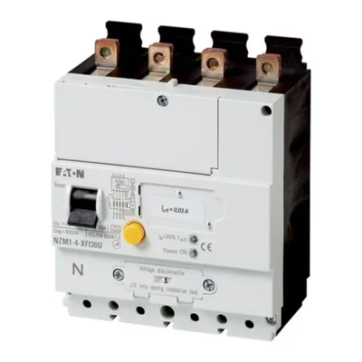 Residual current release, 30mA, 4-pole, down