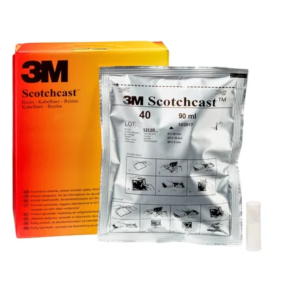 Résine 3M™ Scotchcast™ 40, format A, 100 g (90 ml)