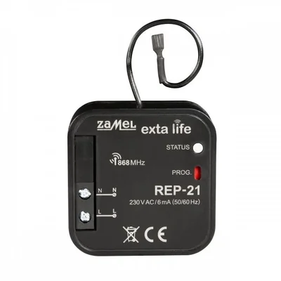 РЕТРАНЗАМЕР СИСТЕМИ EXTA LIFE, ТИП КОРОБКИ: REP-21
