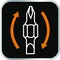 Reversible Phillips screwdriver 6.0 mm x PH2, CrV
