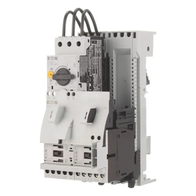 Reversing starter, MSC-R-10-M9(230V50HZ), + busbar adapter