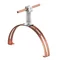 Ridge ridge handle extendable latch height 7cm copper gray