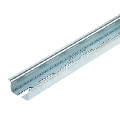 Riel de montaje TS 35X15/6X18 2M/ST/ZN, número de catálogo 1805980000