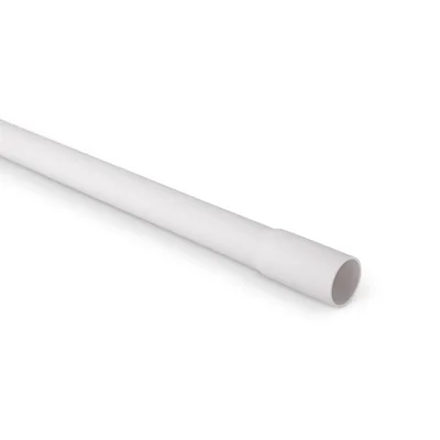 Rigid electrical installation pipe with socket PVC 320N RL-M 18-2m (20 pcs/pack)
