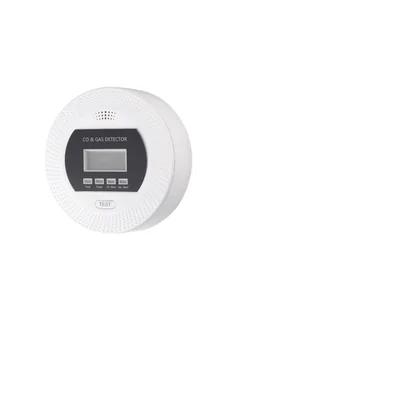 Rilevatore di monossido di carbonio e gas VIAGO alimentato a rete/batteria 85db bianco
