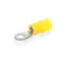 Ring terminal insulated 4-6mm² for M6 screw