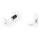 Ring terminal insulated 4-6mm² for M6 screw