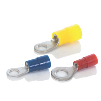 Ring terminal insulated 4-6mm² for M8 screw