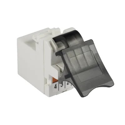RJ11 cat.3 keystone socket white